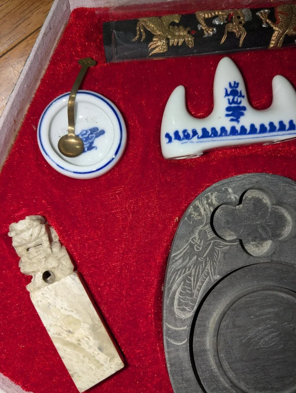 VTG Chinese Calligraphy Set 11-Pc 